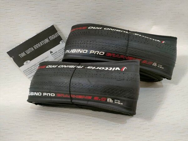 【2本セット】vittoria ビットリア RUBINO PRO クリンチャー 700X28C ブラック