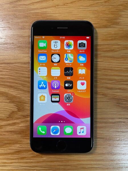 844 iPhone6S Space gray 64GB SIMフリー