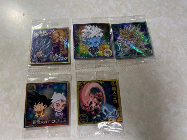 ドラゴンボール超戦士シールウエハースZ 超シール 6枚セット