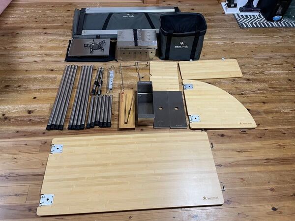 【出品①】スノーピーク IGT キャンプギアセット(総額約22万円相当) Snowpeak キャンプ アウトドア