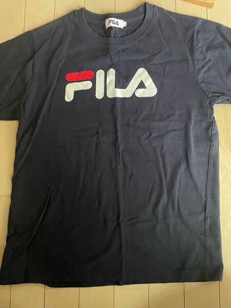 FILA Tシャツ ネイビー Mサイズ