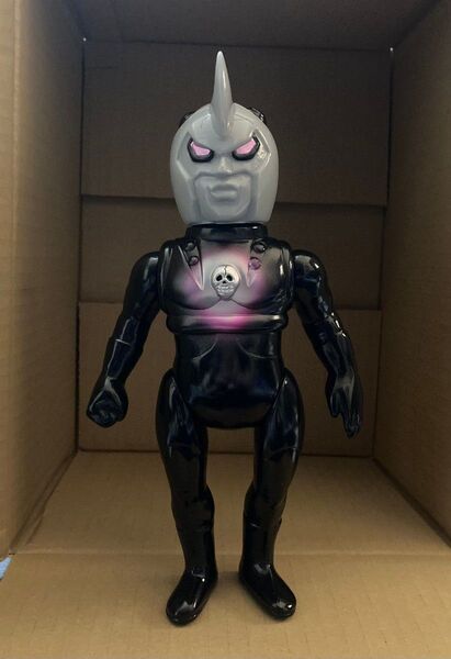 エレガブ ドクロ太郎 怪獣 ロボット ソフビ リアルヘッド フィギュア