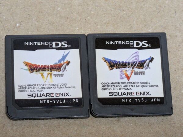 DS ドラゴンクエスト5 ドラゴンクエスト6 ソフトのみ ドラクエ5 6