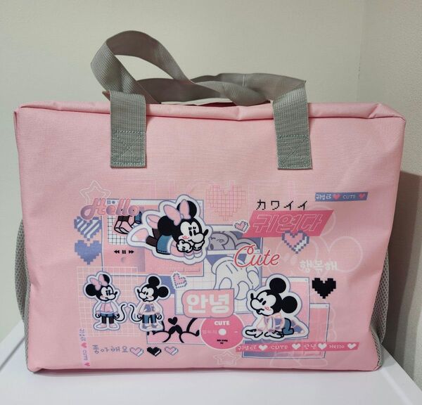 ミッキー&ミニー ちょっもっさ トラベルバッグ