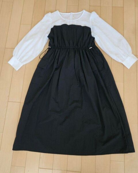 長袖ロングワンピース☆LL