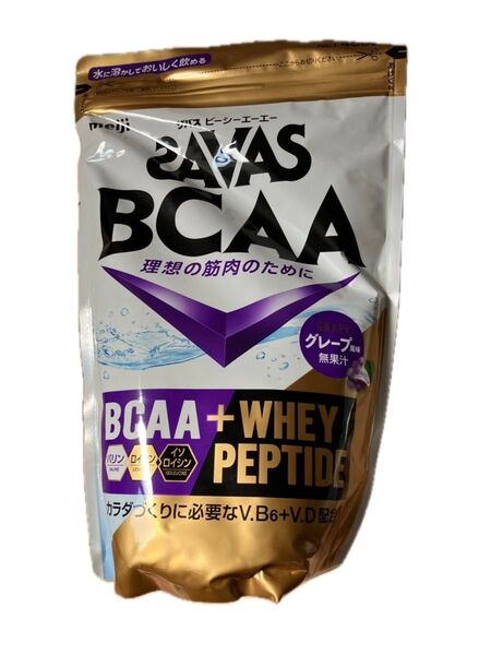 SAVAS BCAA グレープ味 ホエイペプチド アミノ酸