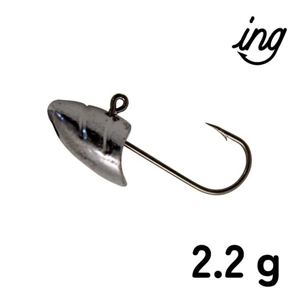 ダート ジグヘッド 2.2g 20個 アジング メバリング