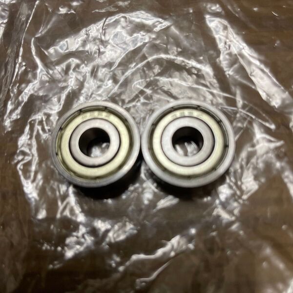 ACROPIX ベアリング 626ZZ ボールベアリング ダブルシールド 6x19x6mm シルバートーン 2個