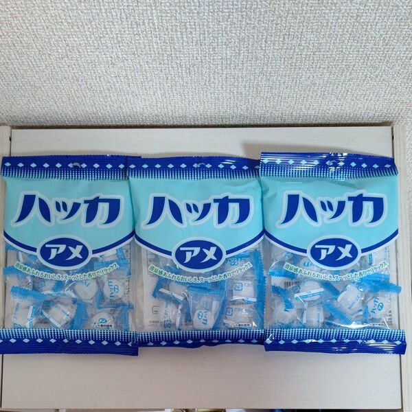 ハッカアメ/㈱リボン/ハッカ飴/薄荷飴/清涼感 /リラックス/懐かしい飴/懐かしいお菓子/昭和レトロ/ポイント消化/クーポン消化