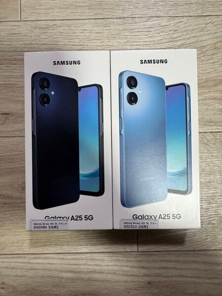 新品未使用品 SAMSUNG Galaxy A25 5G simフリー 2台セット 一括購入残債無し