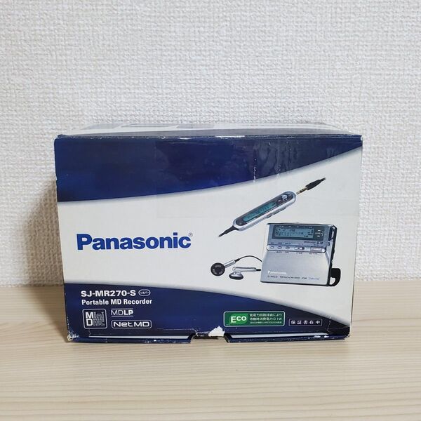 【希少品】Panasonic SJ-MR270 ポータブルMDプレーヤー
