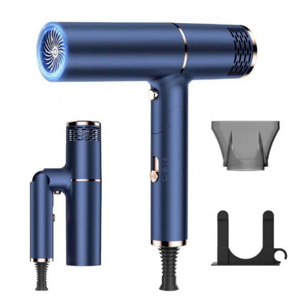 【サロン専用】新品 ドライヤー ヘアドライヤー1500w 高密度マイナスイオン 大風量 速乾 軽量 コンパクト 折りたたみ式