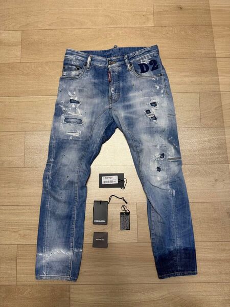 DSQUARED2ディースクエアード タイディーバイカー Tidy Biker サイズ42 定価102300円 美品