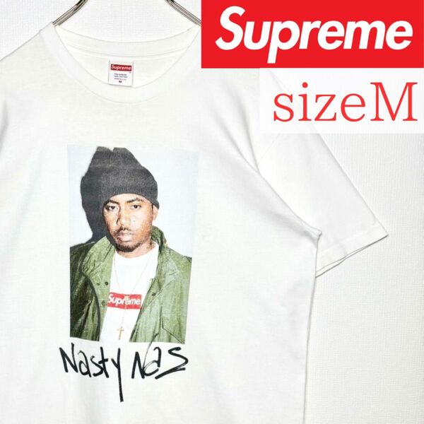 Supreme Nas Tee ホワイト Mサイズ