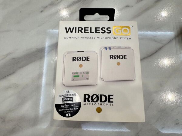 【美品】RODE WIRELESS GO ワイヤレスマイクシステム 箱等全てあり ロード ワイヤレスゴー