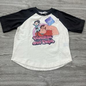 シュガーラッシュ ヴァネロぺ ラルフ Tシャツ 120 ディズニー トップス