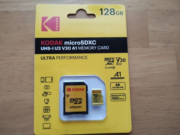 kodak(コダック)microSDカード 128GB