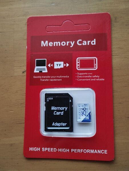 【新品未使用】 MicroSDカード マイクロSDカード 256GB UHS-I U3 A1 Class10 microSDXC