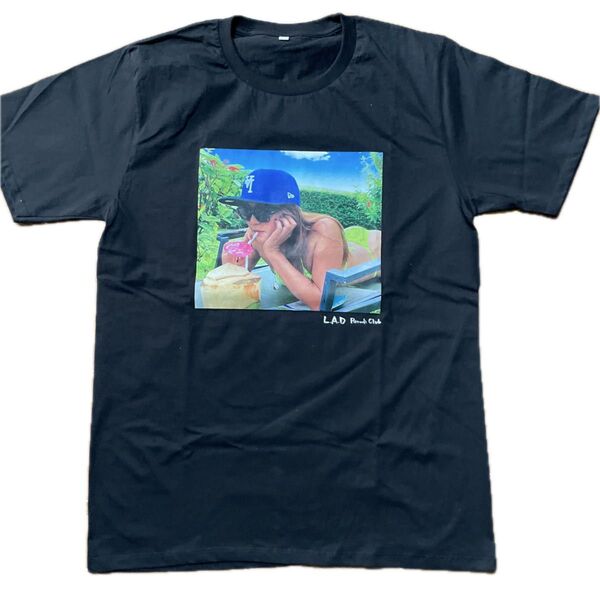 Sale! L.Aドジャース応援カスタムTee ” Holiday time in L.A " セクシープリント XLサイズ 新品