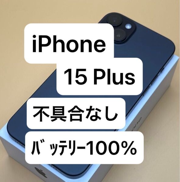 iPhone 15 Plus 128GB 国内版SIMフリー