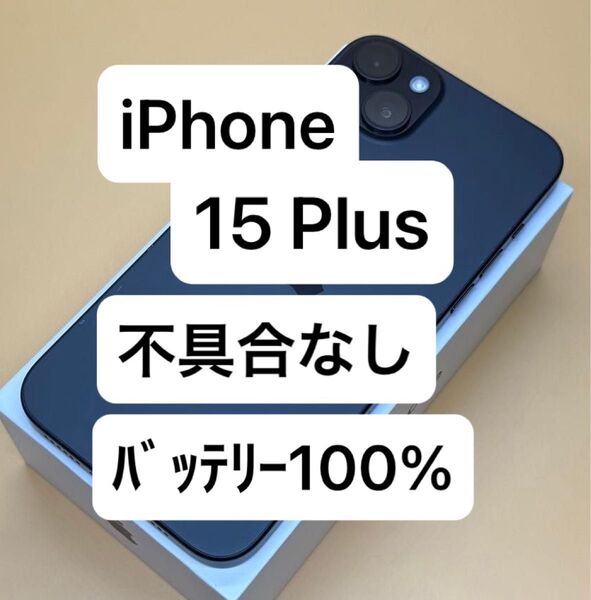 iPhone 15 Plus 128GB 国内版SIMフリー