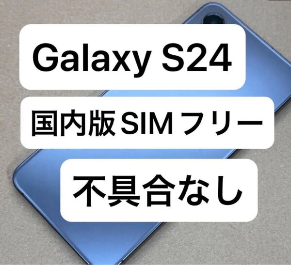 Galaxy S24 256GB 国内版 おサイフケータイ機能あり
