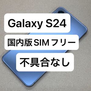 Galaxy S24 256GB 国内版 おサイフケータイ機能あり
