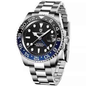 新品未使用 GMT 機械式腕時計 Pagani Design パガーニデザイン Seiko NH35 高級腕時計 ベゼル
