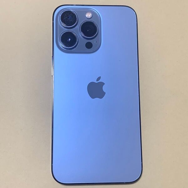 iPhone 13 Pro Max 256GB シエラブルー SIMフリー【最大充電容量100%】iPhone保護ケース付き