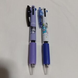 サンリオ ジェットストリーム3C クロミ集合2本セット ボールペン
