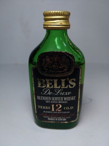 古酒BELL'S De Luxe 12年 スコッチウイスキー ミニチュアボトル