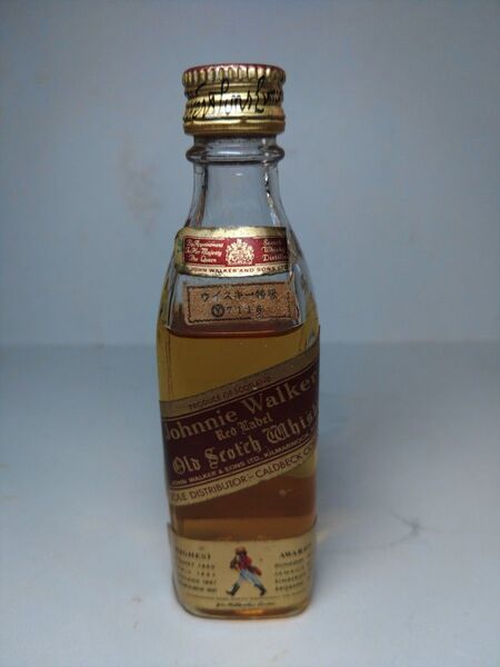 Johnnie Walker レッドラベル ミニチュアボトル 50ml 未開封品 古酒