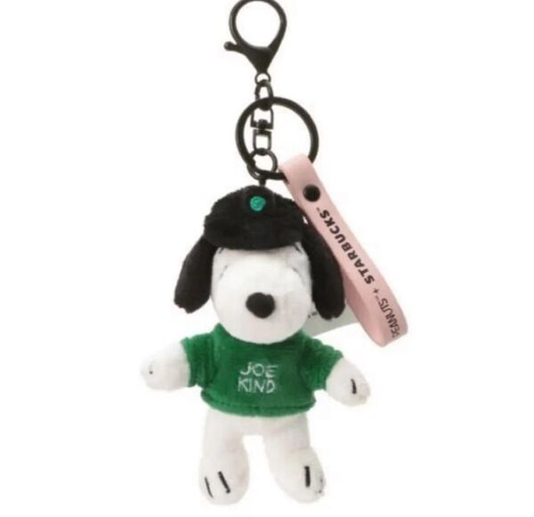 スターバックス×PEANUTS スヌーピー キーホルダー グリーン 新品未使用