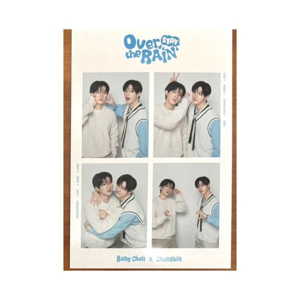 スキズ FC STAY5期ユニットポストカード straykids チャンビン バンチャン