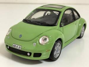 フォルクスワーゲン ニュービートル ターボS 9C 2002年~2005年式 1/43 約9.5㎝ ホンウェル ミニカー カラーサンプルタイプ 送料￥220