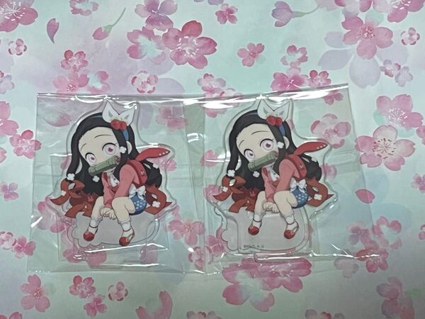 鬼滅の刃 ストロベリー イベント ランダム アクリルスタンド 竈門禰豆子 2個セット