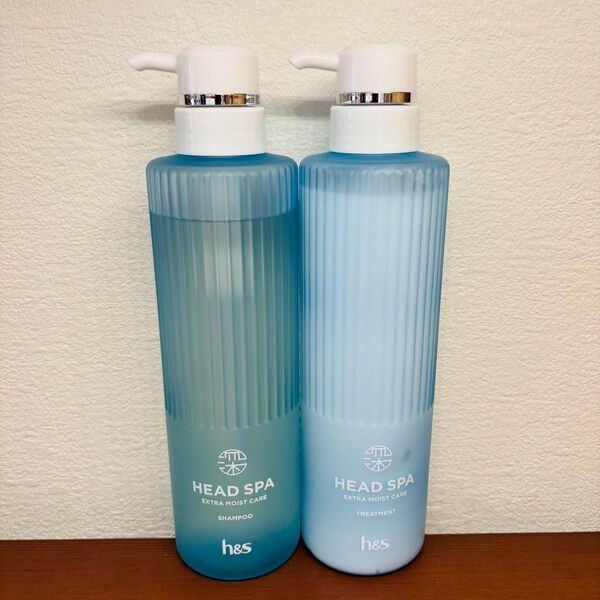 h&s エイチアンドエス 深体験ヘッドスパ シャンプー&トリートメント ポンプ ボトルセット