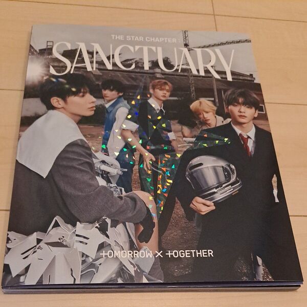 TXT ★SANCTUARY CD写真集 【TOMORROW X TOGETHER】 ポスター ブックレット付き