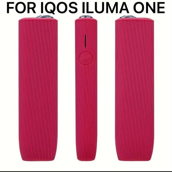 シリコン製 アイコス イルマ ワン ケース カバー IQOS ILUMA ONE ローズ色 ピンク 衝撃吸収 傷防止 汚れ防止