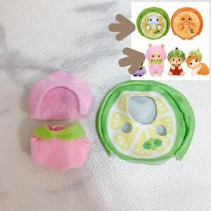 シルバニアファミリー 赤ちゃんフルーツパーティー2 みるくウサギの赤ちゃん ゾウの赤ちゃん 衣装
