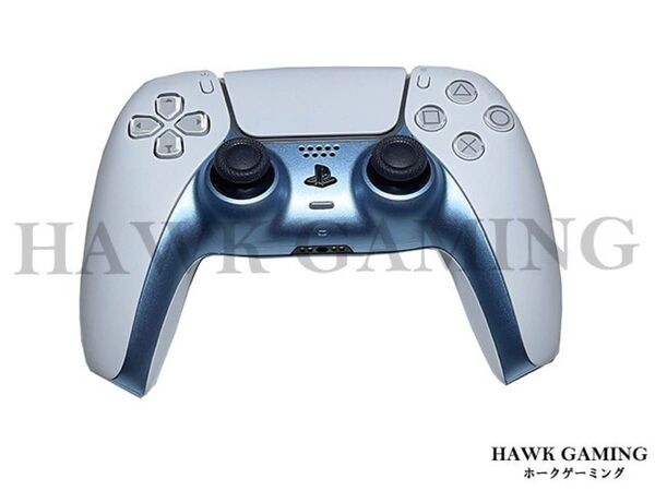 PS5 DualSense ワイヤレス コントローラー シェル カバー マッドライトブルー SONY 簡単カスタム デュアルセンス