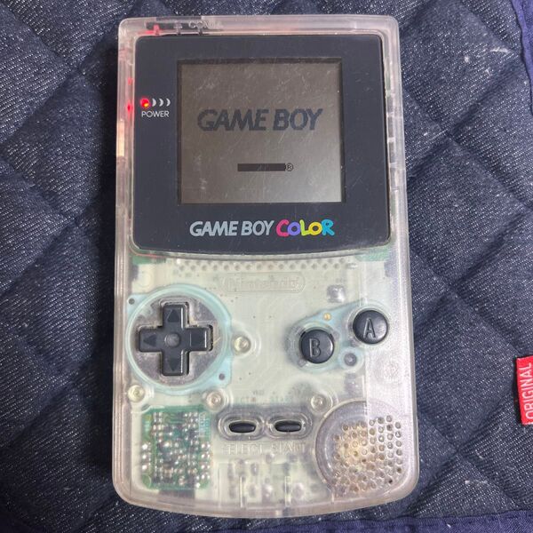 ゲームボーイカラー GAME BOY COLOR CGB-001 クリアパープル