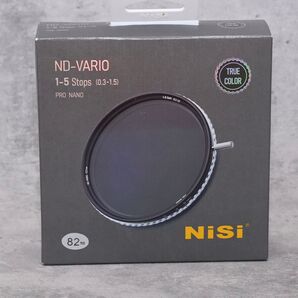 【新品】 NiSi 可変NDフィルター TRUE COLOR ND VARIO 1-5stops 82mm