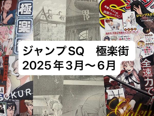 ジャンプSQ 2025年3月4月6月 極楽街