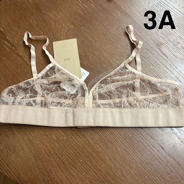 3A N°21 ベージュ レースブラレット