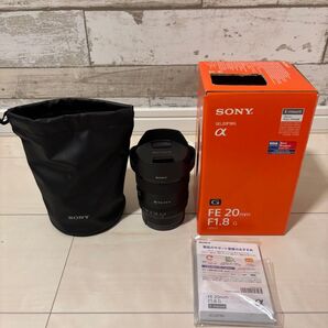 SONY FE 20mm F1.8 G SEL20F18G 単焦点レンズ