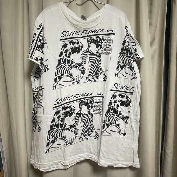 RNAMEDIA Tシャツ 白 半袖 ヴィンテージ加工