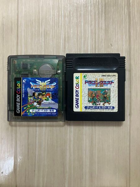 ゲームボーイ ドラゴンクエストⅠ・ⅡドラゴンクエストⅢ ソフトのみ 2本セット