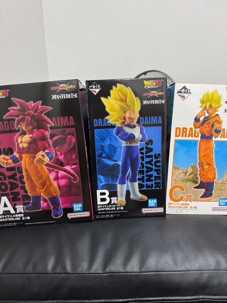ドラゴンボール 一番くじ VSオムニバスCROSS a賞 b賞 c賞 フィギュア おまけ付き