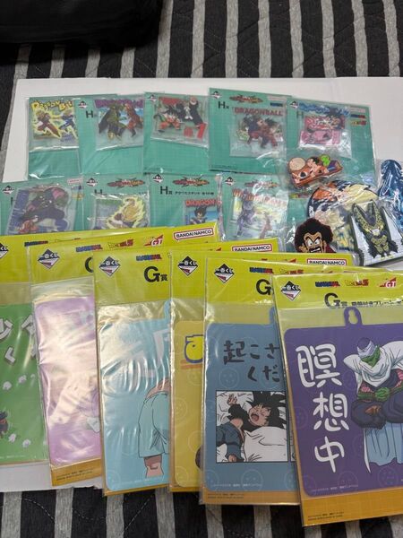 ドラゴンボール一番くじオムニバスCROSS下位賞セット f賞g賞h賞